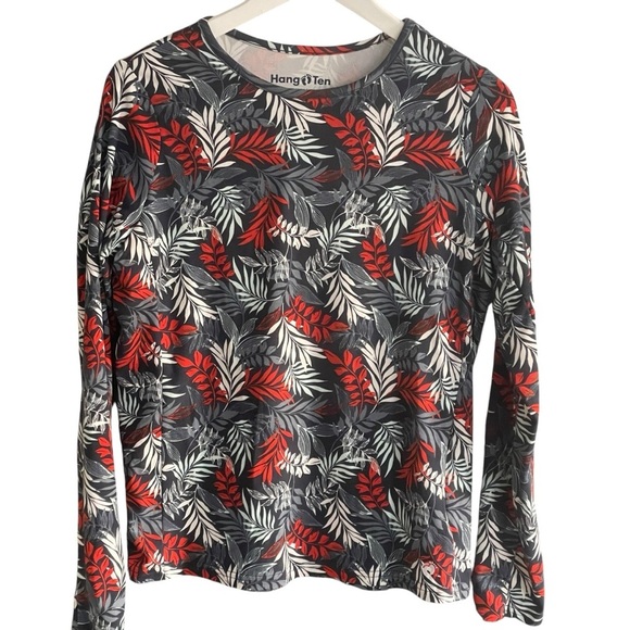 Hang Ten Womens Sunray UPF 50 Size Small Floral Shirt UV Protection - Picture 8 of 9